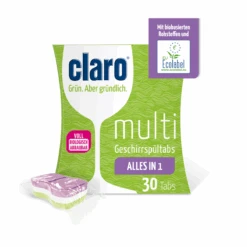 Claro Multi Geschirrspül-Tabs 30 Stk. à 20 G