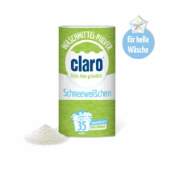 Claro Öko Waschpulver Schneeweißchen 1 Kg