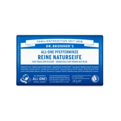 Dr. Bronner's Seifenstück Pfefferminze 140 G