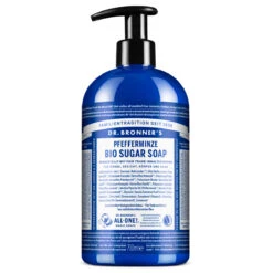 Dr. Bronner's Sugar Soap Flüssigseife Pfefferminze 710 Ml