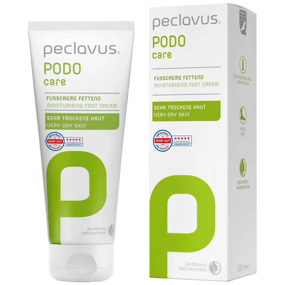 Peclavus Podo Care Fusscreme Fettend 100 Ml 4 Peclavus Podo Care Fusscreme Fettend 100 Ml – Bild 2