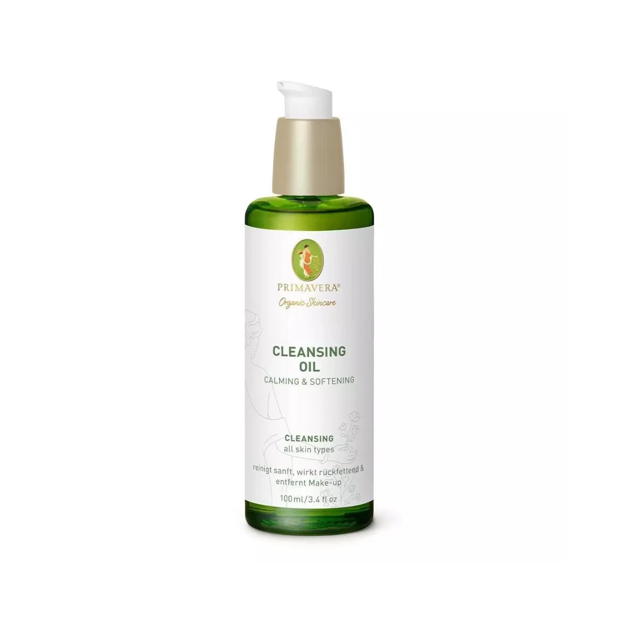 Primavera Organic Skincare Calming & Softening Cleansing Oil 100 Ml 3 Primavera Organic Skincare Calming & Softening Cleansing Oil 100 Ml
