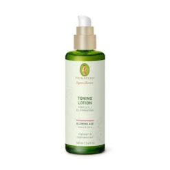 Primavera Organic Skincare Toning Lotion Perfectly Illuminating Glowing Age 100 Ml