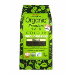 Radico Colour Me Organic Pflanzenhaarfarbe Braun 100 G