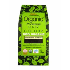 Radico Colour Me Organic Pflanzenhaarfarbe Dunkles Aschblond 100 G