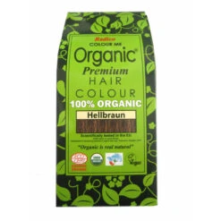 Radico Colour Me Organic Pflanzenhaarfarbe Hellbraun 100 G