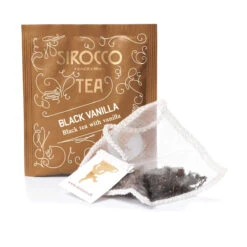 Sirocco Bio Tee Black Vanilla 20 Sachets à 2,5 G -Hautpflege Geschaft sirocco bio tee black vanilla 20 sachets a 25 g2