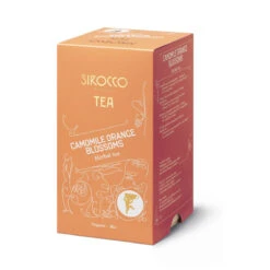 Sirocco Bio Tee Camomille Orange Blossoms 20 Sachets à 2 G