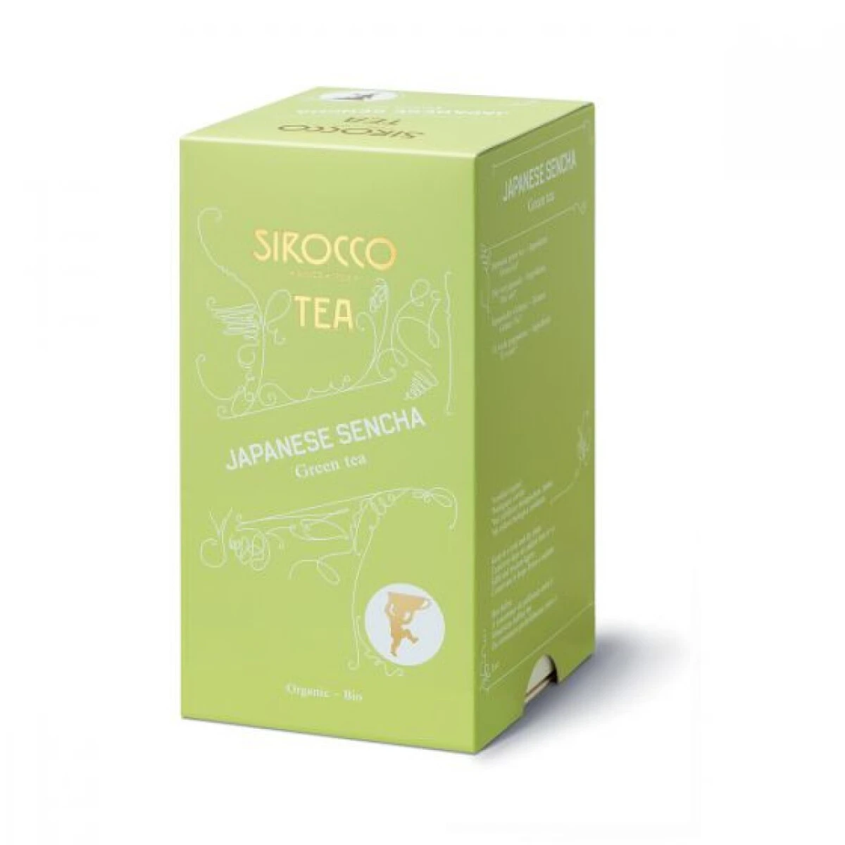 Sirocco Bio Tee Japanese Sencha Grüner Tee 20 Sachets à 2 G 3 Sirocco Bio Tee Japanese Sencha Grüner Tee 20 Sachets à 2 G