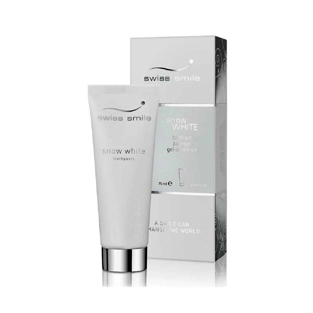 Swiss Smile Snow White Zahnpasta 75 Ml 3 Swiss Smile Snow White Zahnpasta 75 Ml